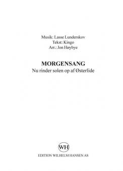 Morgensang 