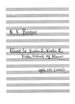 Kvintet Op.196 Sc 