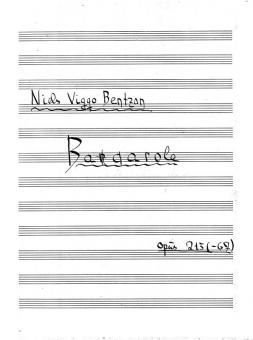 Barcarole Op.215 