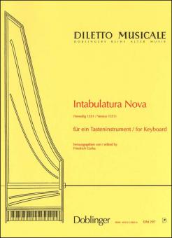 Intabulatura nova (Venedig 1551) für ein Tasteninstrument 