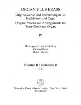 Organ Plus Brass 4: Cathedral Sounds 