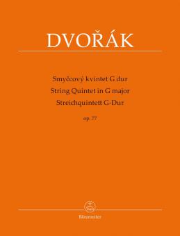 String quintet in G major op. 77 