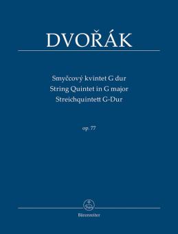 Streichquintett G-Dur op. 77 