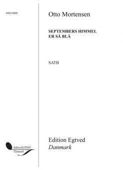 Septembers Himmel Er Sæ Blæ 