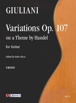 Variations on a Theme by Handel op.107 