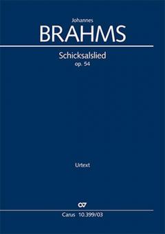 Schicksalslied op. 54 Standard