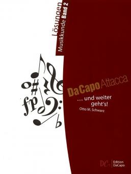 Da Capo Attacca - Lösungen Musikkunde Band 2 
