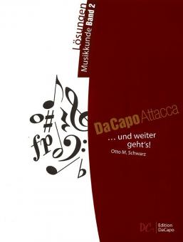 Da Capo Attacca - Lösungen Musikkunde 2 
