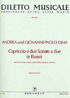Capriccio e due Sonate a due (e Basso) 