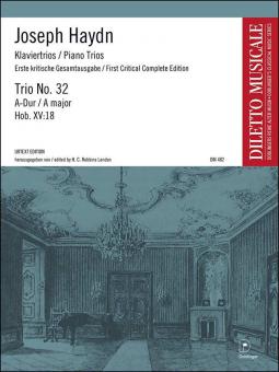Piano Trio No. 32 A major Hob. XV:18 