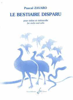 Le Bestiaire disparu 