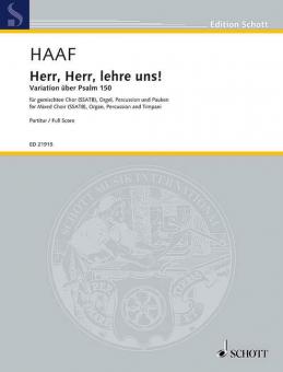 Herr, Herr, lehre uns! Standard