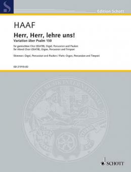 Herr, Herr, lehre uns! Standard
