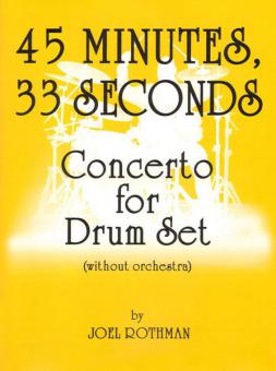 45 Minutes 33 Seconds 