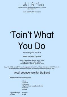 'Tain't What You Do 