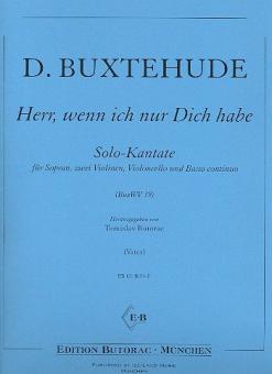 Herr wenn ich nur dich habe (BuxWV 39) 