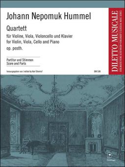 Quartett op. posth. 7 op. posth. 7 