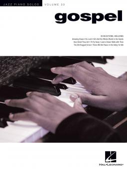 Jazz Piano Solos Series Vol. 33: Gospel 