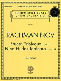 Etudes Tableaux Op.33 and Nine Etudes Tableaux Op.39 