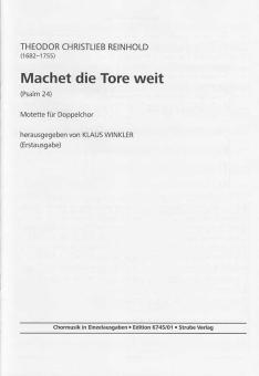 Machet die Tore weit 