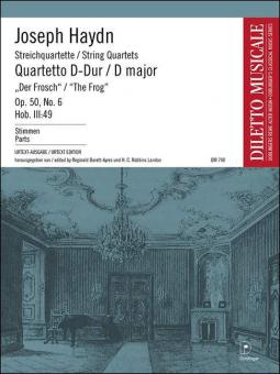 String quartet D major Hob. III:49 op. 50/6 