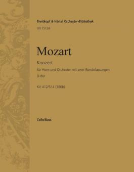 Konzert Nr. 1 D-dur KV 412/514 (386b) 