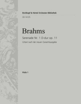 Serenade Nr. 1 D-dur op. 11 