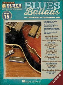 Blues Play-Along Vol. 15: Blues Ballads 