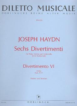 Divertimento VI D major Hob. IV:11 