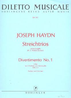 String Trio No. 1 E major Hob V:1 