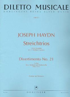 String Trio No. 21 G major Hob. V:G1 