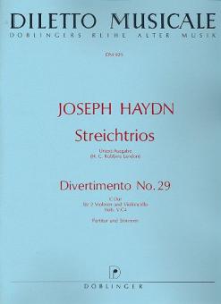 String Trio No. 29 C major Hob. V:C4 