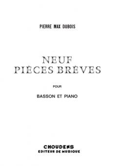 Neuf Pièces Brèves 