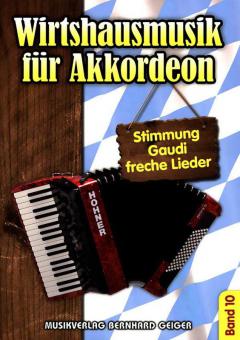 Wirtshausmusik für Akkordeon 10 