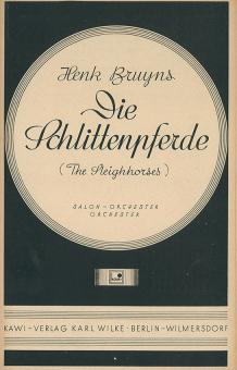 Die Schlittenpferde 