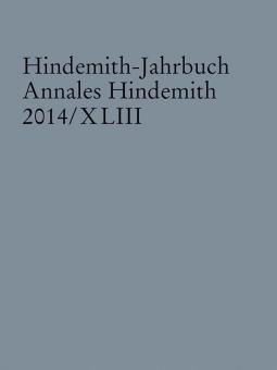 Hindemith-Jahrbuch 43 