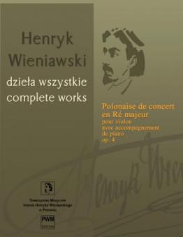 Polonaise de Concert en Ré majeur op. 4 