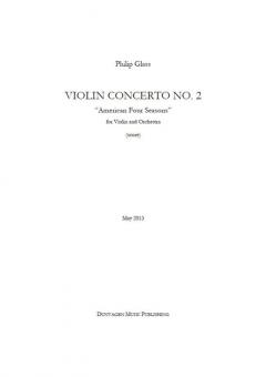 Violin Concerto No.2 'American Four Seasons' 