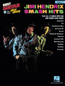 Easy Guitar Play-Along Vol. 14: Jimi Hendrix - Smash Hits 