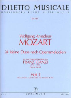 24 kleine Duos nach Opernmelodien Heft 1 
