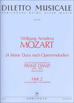 24 kleine Duos nach Opernmelodien Band 2 
