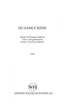 Du Gamle Mane 