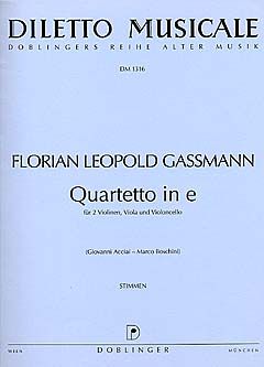 Streichquartett in e-Moll 