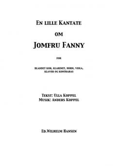 En Lille Kantate Om Jomfru Fanny 