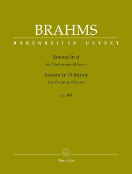 Sonata for Violin and Piano D minor op. 108 Standard