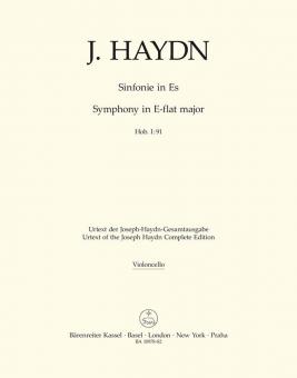 Symphony no. 91 E-flat major Hob. I:91 