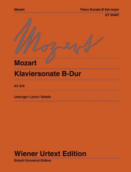 Piano Sonata in B Major K.570 