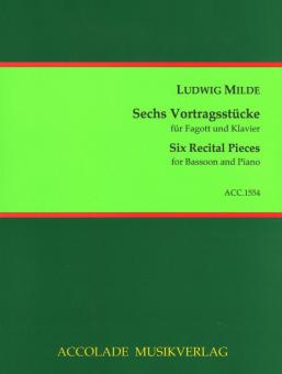 6 Vortragsstücke 