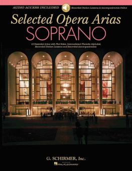 Selected Opera Arias - Soprano Edition (with Online Audio) 