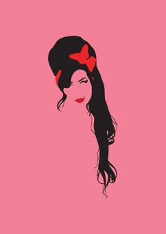 Pop Art: Amy Winehouse (Pink) 